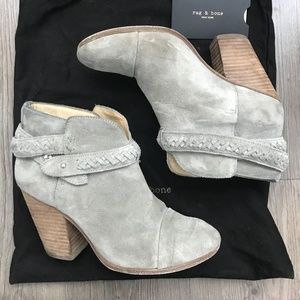 Rag & Bone Harrow Suede Boots/Booties
